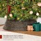 Pre Lit Full Scotch Pine Christmas Tree 1,500 Twinkling Micro LED Lights White & Multicolor, for Holiday Decor and Celebrations